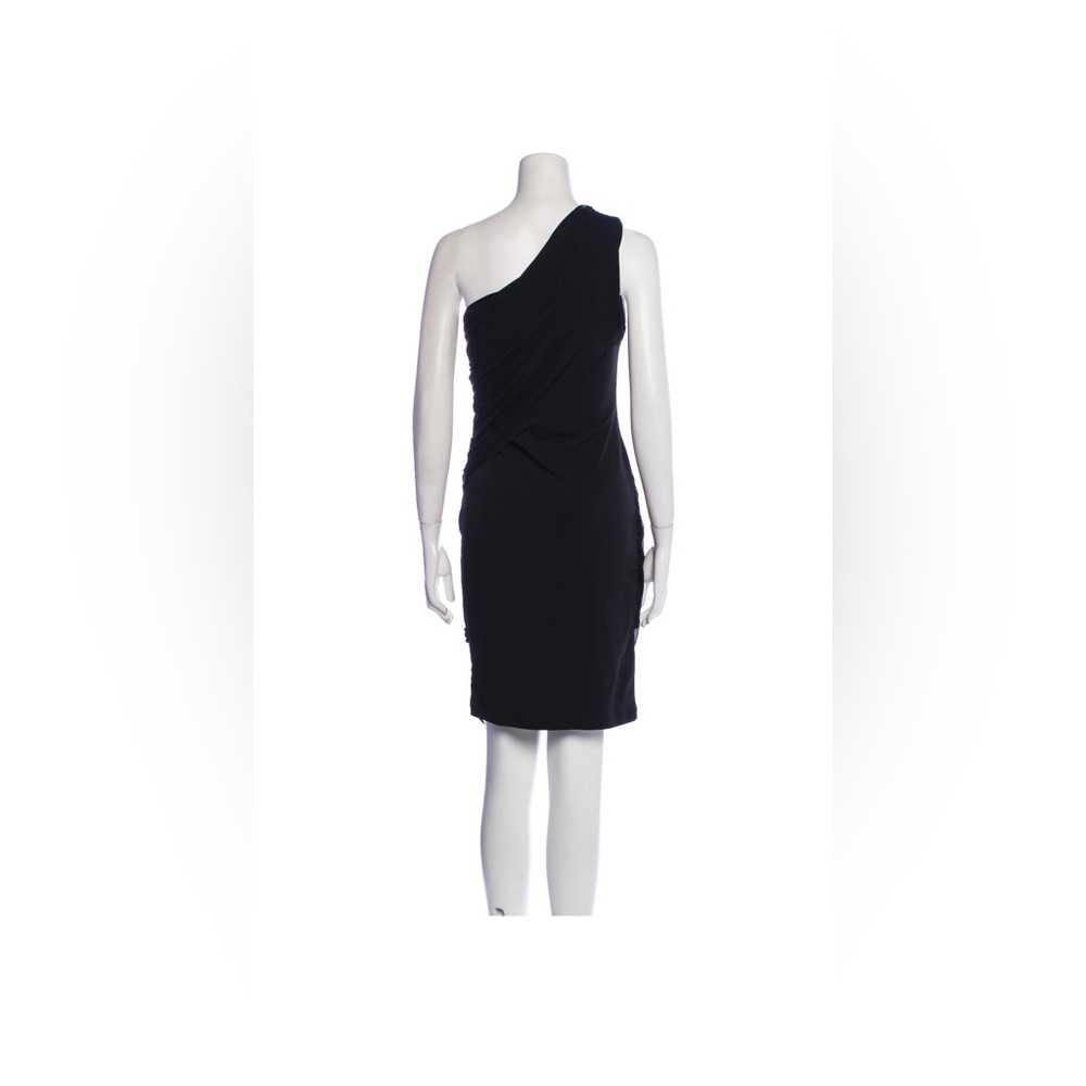 Alice + Olivia One-Shoulder Cocktail Dress Dress, Perfect for the Holidays - Picture 3 of 4
